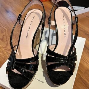 Marc by Marc Jacobs black wedges size 39. Great condition